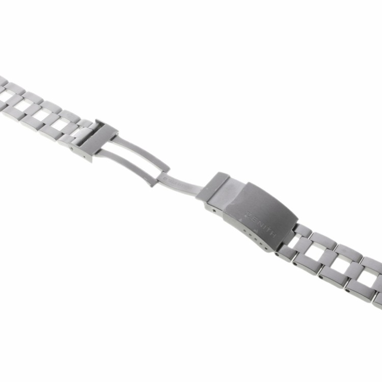 Zenith Bracciale acciaio El Primero A384 Revival, 19 mm, 03.A384.400. Secondo tipo, Mark II