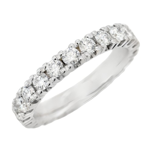 Fedina Eternity 4GQ Diamanti Taglio Brillante ct 1,97 E-F VVS Oro 18 kt