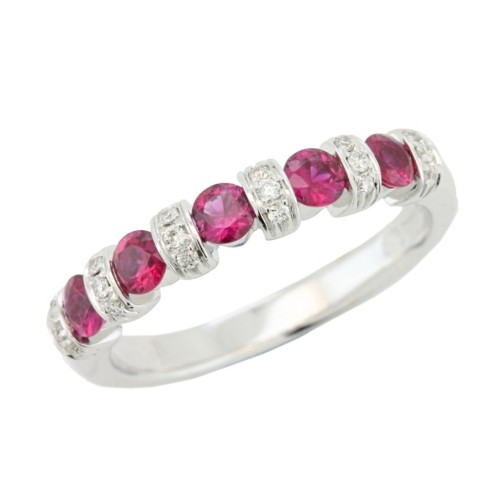 Fedina Riviere Rubini ct 0,13 Oro 18 kt
