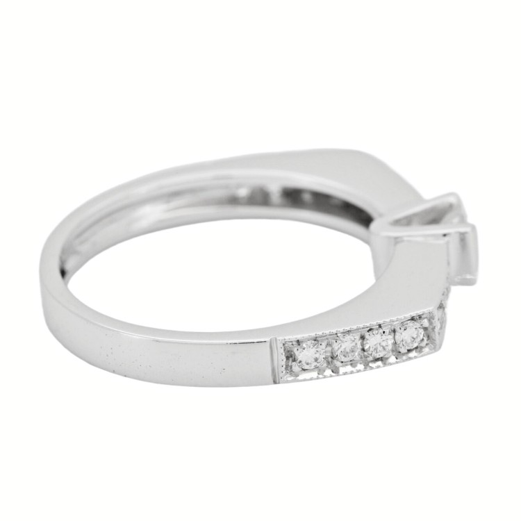 ALFIERI & St. JOHN Anello Solitario Diamante ct 0,48 Oro 18 kt
