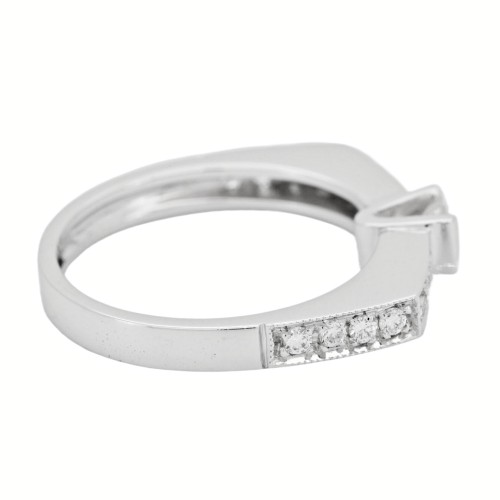 ALFIERI & St. JOHN Anello Solitario Diamante ct 0,48 Oro 18 kt
