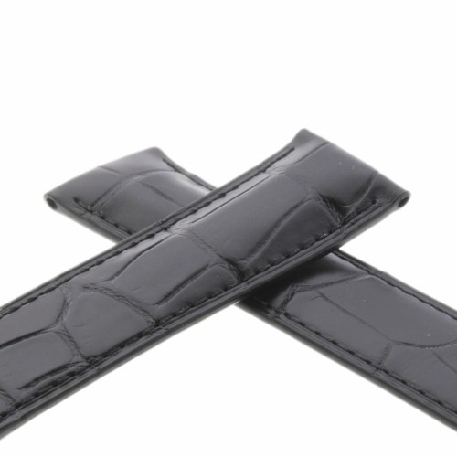 Tag Heuer Cinturino Carrera FC6503  Alligatore Nero 21,5/20 mm.Per WBN2013