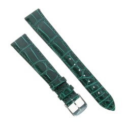 Longines Cinturino Alligatore L682166869 FA Verde Lucido 15/12 mm Dolce Vita, Evidenza. 2