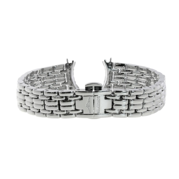 Longines bracciale acciaio Presence. Ansa 13mm, cassa 25,5 mm. L4.321.4 L4.221.4