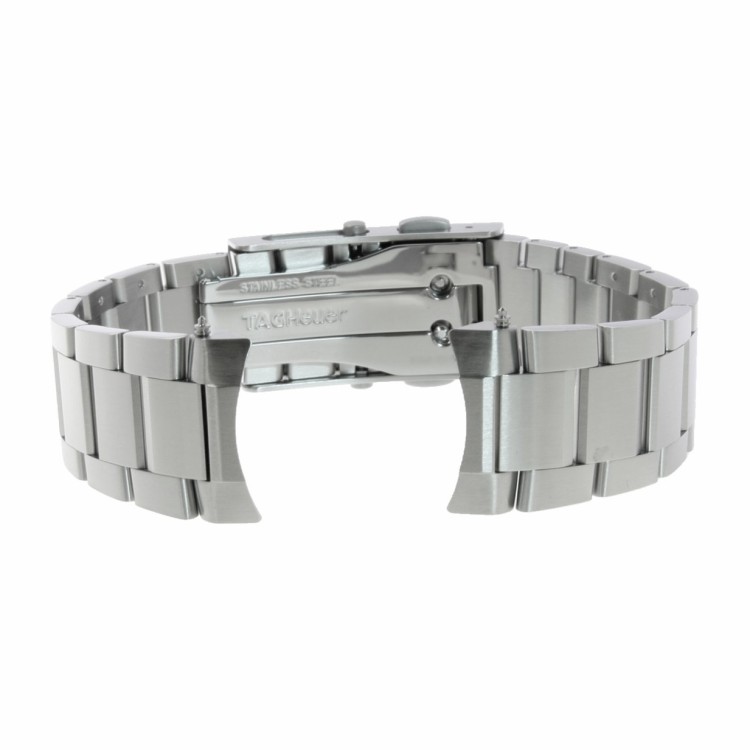 Tag Heuer Bracciale BA0013 acciaio AQUARACER ansa 21 mm. Per WBP5110 5111 5114 GMT e simili.