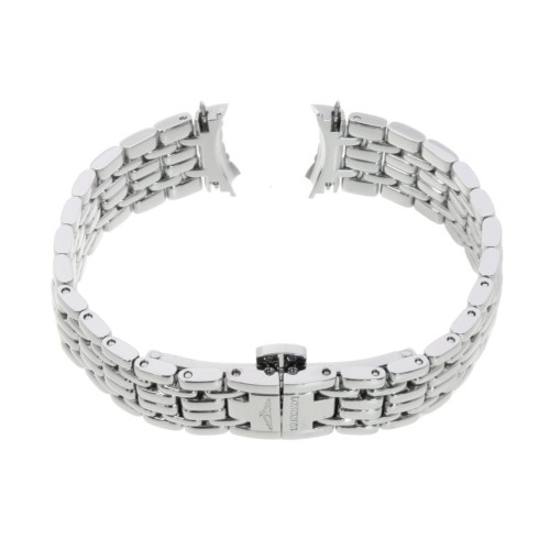 Longines bracciale acciaio Presence. Ansa 13mm, cassa 25,5 mm. L4.321.4 L4.221.4