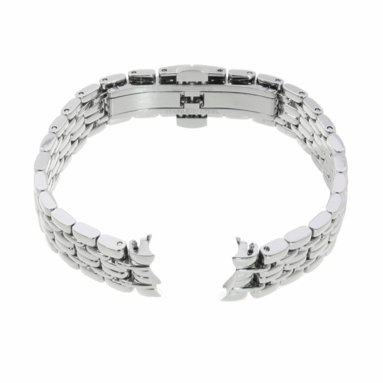 Longines bracciale acciaio Presence. Ansa 13mm, cassa 25,5 mm. L4.321.4 L4.221.4