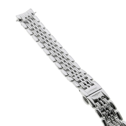 Longines bracciale acciaio Lyre. Ansa 13 mm, cassa diametro 25,5 mm. L4.259.4