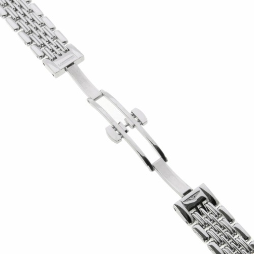 Longines bracciale acciaio Lyre. Ansa 13 mm, cassa diametro 25,5 mm. L4.259.4