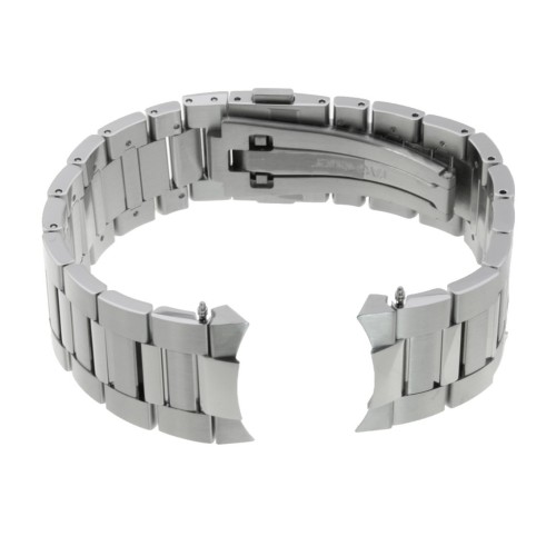 Tag Heuer Bracciale BA0642 acciaio per Carrera 02 cronografo 42 mm ansa 22 mm.