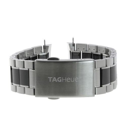 Tag Heuer Bracciale BA0970 acciaio e ceramica nera Formula 1 F1 CAZ2012 CAZ2018