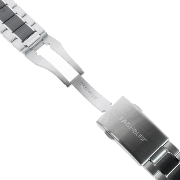 Tag Heuer Bracciale BA0970 acciaio e ceramica nera Formula 1 F1 CAZ2012 CAZ2018