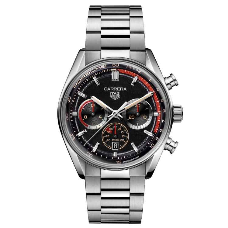 TAG Heuer Carrera CBS2015.EB0381 Automatico, 42 mm, Acciaio Nero