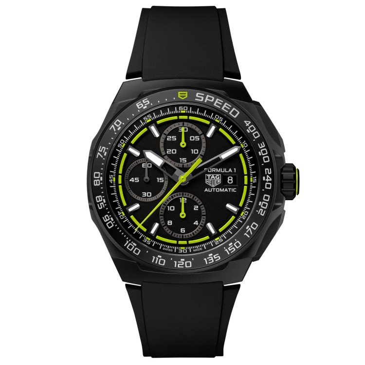 TAG Heuer Formula 1 CBZ2086.FT8098 Automatico, 44 mm, Titanio con rivestimento DLC Nero