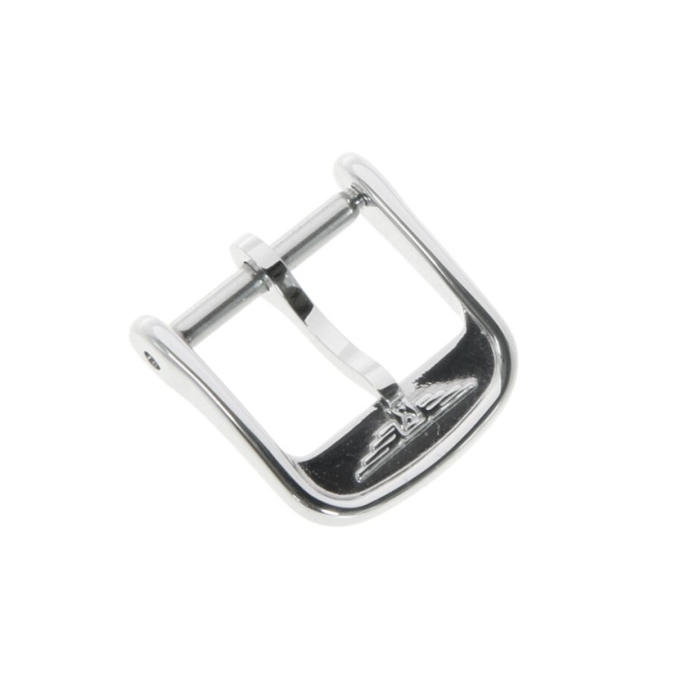 Longines Fibbia ardiglione acciaio - steel pin buckle 10 mm.