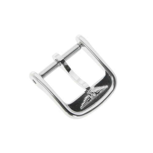 Longines Fibbia ardiglione acciaio - steel pin buckle 10 mm.