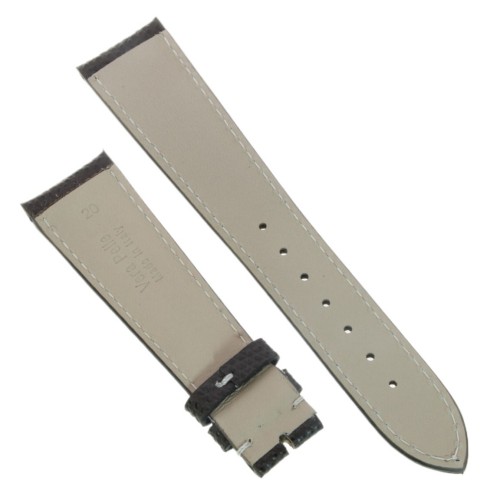 Cinturino Pelle martellata Marrone 20/16 mm classico cucito.