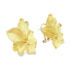 Orecchini a Bottone Oro 18 kt 2