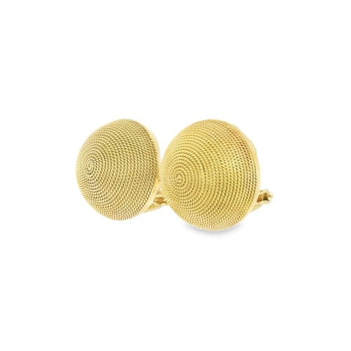 Orecchini Tessuto Oro 18 kt