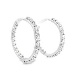 Orecchini Diamanti ct 1,32 Oro 18 kt 2