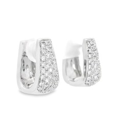 Orecchini Diamanti ct 0,68 Oro 18 kt 2
