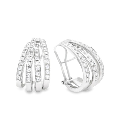ALFIERI & St. JOHN Orecchini Diamanti ct 1,34 Oro 18 kt
