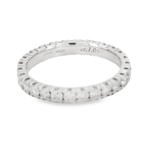 Fedina Eternity 4GQ Diamanti Taglio Brillante ct 1,97 E-F VVS Oro 18 kt