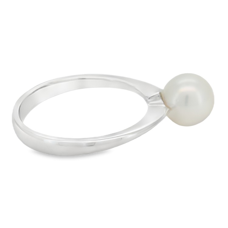 ANELLO Perla 7 mm Oro 18 kt