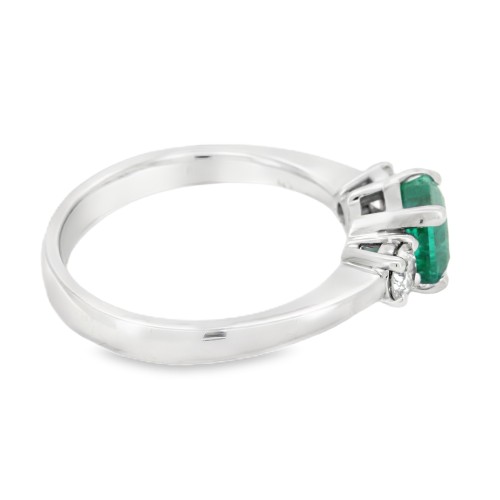 Anello Solitario Diamante ct 0,16 Oro 18 kt