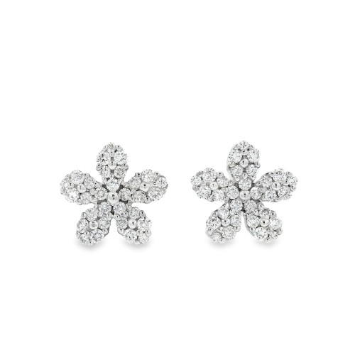 Orecchini Diamanti ct 0,61 EF VVS Oro 18 kt