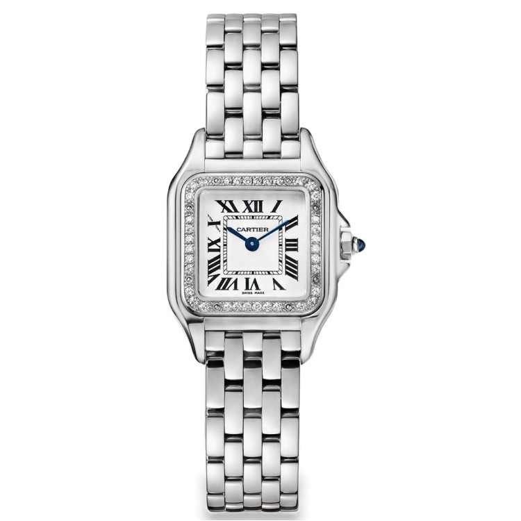 CARTIER Orologio Panthère de Cartier W4PN0007 modello piccolo Acciaio misure 23 x 30 mm, spessore 6 mm
