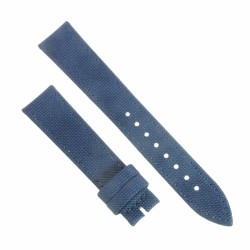 Cinturino Tessuto Riciclato Blu opaco 18/16 mm B36B classico.