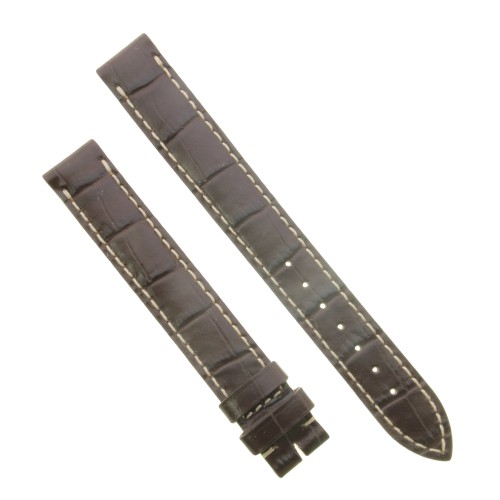 Longines Cinturino Pelle stampa alligatore Marrone 14/14 mm. Taglia XL, per  Master, Evidenza.