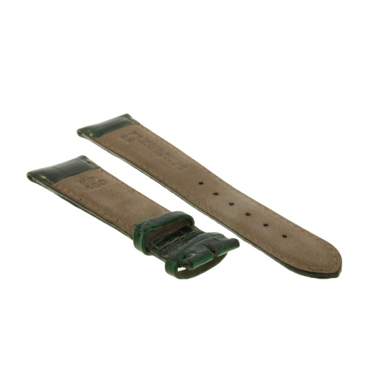 Zenith Cinturino Alligatore Verde  20/16 mm