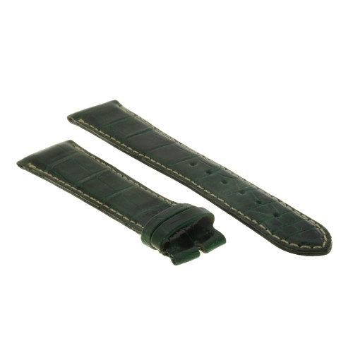 Zenith Cinturino Alligatore Verde  20/16 mm