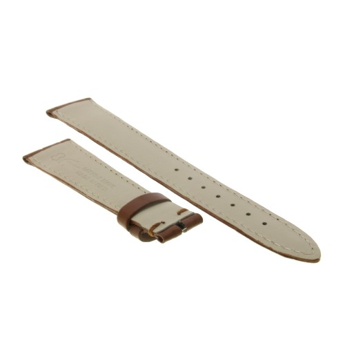 Cinturino Sartoriale Alligatore Marrone  Medio opaco 18/14 mm B30B  classico. Per ultrapiatti manuali e quarzo.