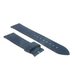 Cinturino Tessuto Riciclato Blu opaco 18/16 mm B36B classico. 2