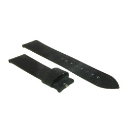 Cinturino Tessuto Riciclato Nero opaco 18/16 mm B36B classico. 2