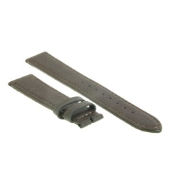 Cinturino Pelle Vegan Marrone Martellato opaco 18/16 mm B37B classico. 2