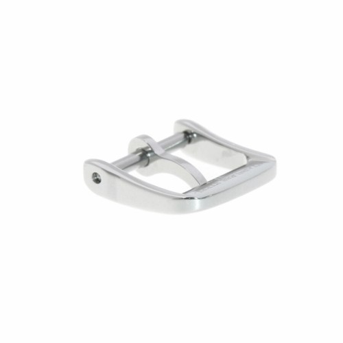 Longines Fibbia ardiglione acciaio - steel pin buckle 10 mm.