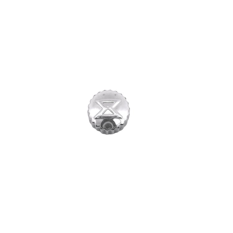 Edox Corona impermeabile Acciaio diametro 4,3 mm, altezza 2,6 mm,  passo 90 tubo 200.
