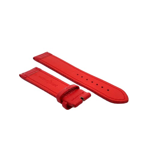 Cinturino Water Resistant Carbon Printed Rosso opaco 22/20 mm B40 classico
