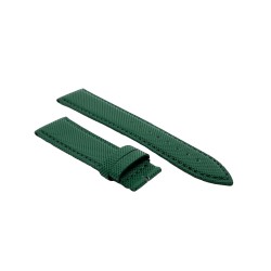 Cinturino Water Resistant Gomma Verde Stampa Tessuto opaco 22/20 mm B47R classico spessore 4,7 mm 2