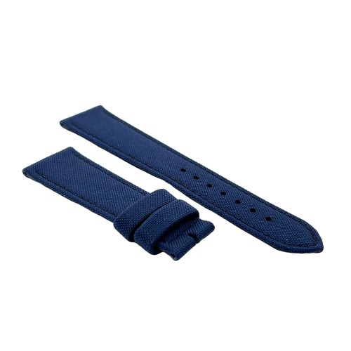 Cinturino Water Resistant Tessuto Cordura Blu 22/18 mm B37BL classico spessore 3,6 mm