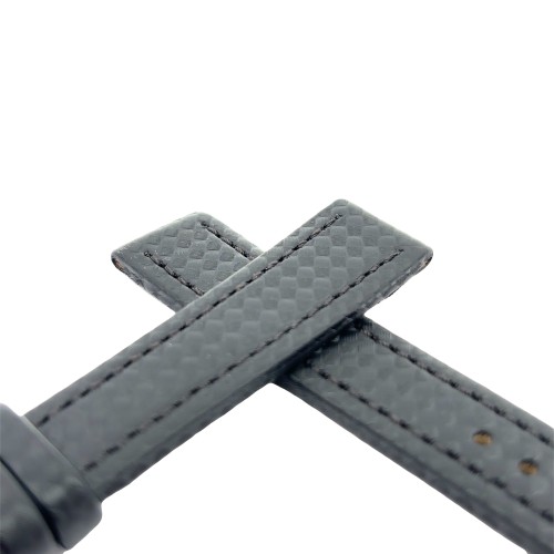 Cinturino Water Resistant Carbon Printed Nero opaco 18/16 mm B40 classico