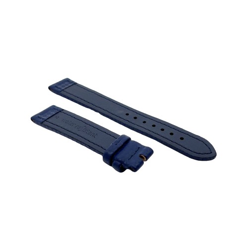 Cinturino Water Resistant Carbon Printed Blu opaco 18/16 mm B40 classico