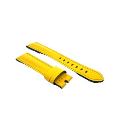 Cinturino Water Resistant Granulato Giallo opaco 18/16 mm B55 classico 2