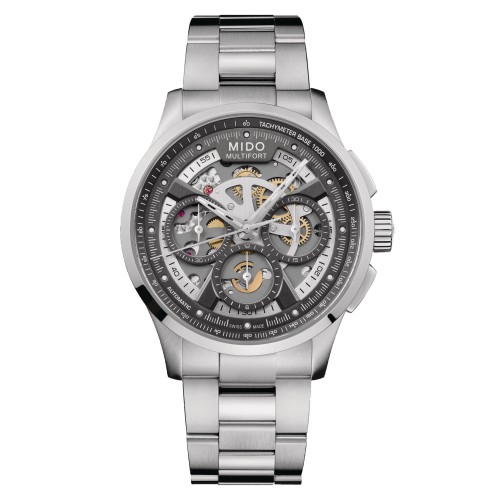 MIDO Multifort Skeleton Chronograph M038.662.11.060.00 Automatico 43 mm