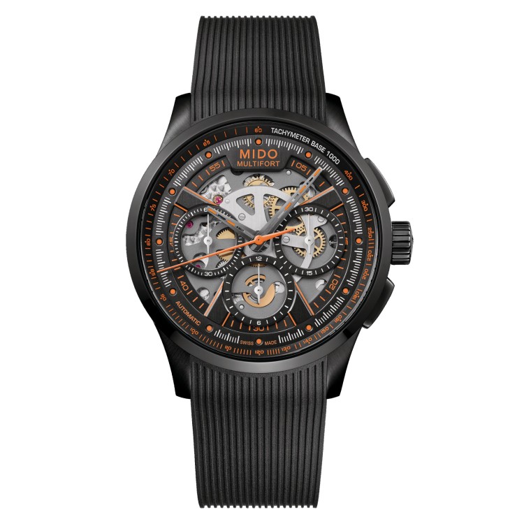 MIDO Multifort Skeleton Chronograph M038.662.37.050.00 Automatico 43 mm