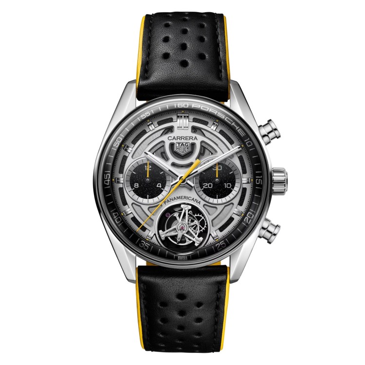 TAG Heuer Carrera CBS5012.FC6571 Automatico, 42 mm, Acciaio Argento